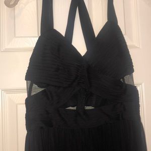 Macy’s black maxi dress